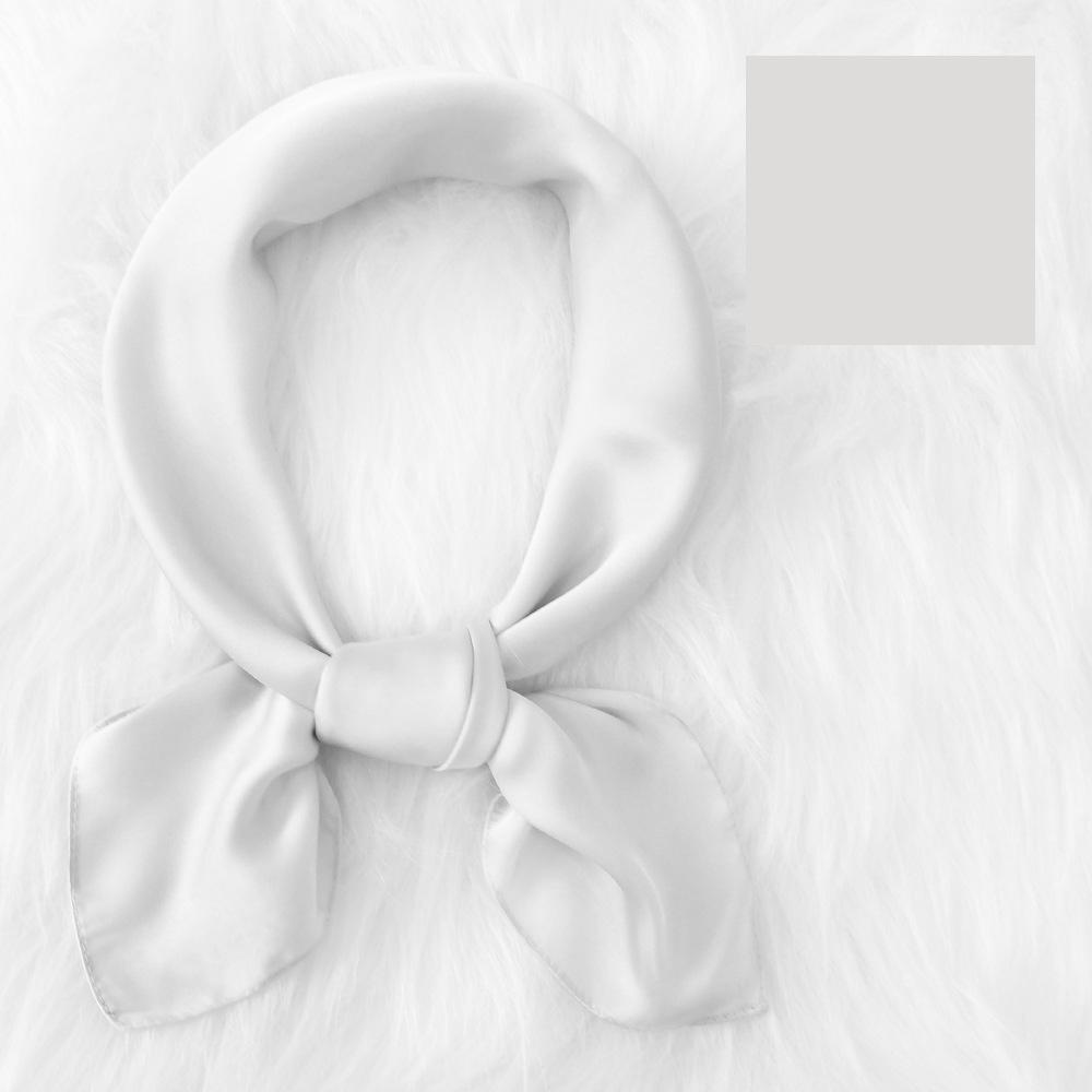 Women'S New Fashionable Atmosphere Simulation Silk Scarf Neck Protection Scarf Spring Summer Autumn Square Scarf