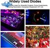 50/60/100PCS 5mm LED Diode White Yellow Red Green Blue Assorted Kit DIY LEDs Light Emitting Set Electronic Diy Kit