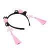 Pigtail Wig Pearl Bow Hanfu Hair Hoop Chinese Style Hair Band New Year Headress Children's Headband