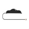 Paper Towel Holder, Black Kitchen Rack, Nonrefrigerator Organizer, Bathroom, Cabinet White Style
