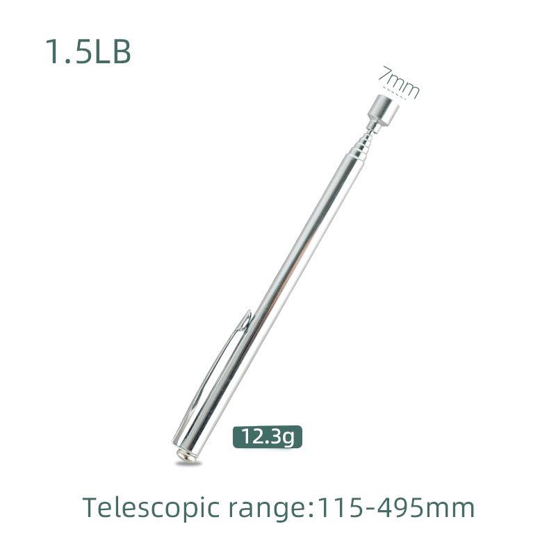Magnetic Telescopic Pickup Tool with Mirror & Flashlight
