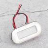 12V DC LED Walkway Courtesy Light Oval Shape 3 Lamp Beads IP67 Waterproof for Marine Boat RV
