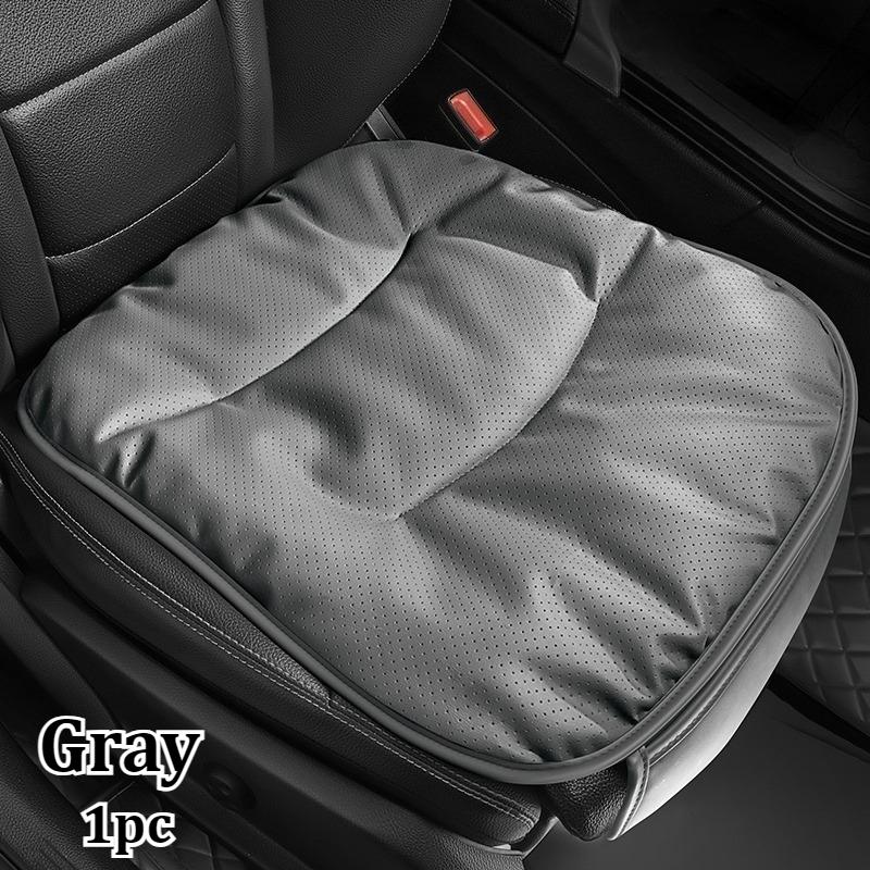 Premium Car seat cushion Luxury PU Leather Perforated Design Cloud Soft Sofa Comfort Sweat Absorbent Breathable Easy to install