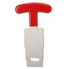 Swimming Pool Eyeball Seat Removal Tool, Stainless Steel Pool Plug Removal Tool with Rubber Handle for Swimming Pool,  a,