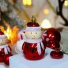 72PCS Irregular Shaped Painted Christmas Ball Ornaments for Tree Decoration