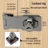 Password-Operated Cabinet Lock for Drawer, Door, and Corner Cabinets – Hole-Free, Thickened Bolt Design