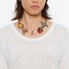 Metal Chain Insect Pendant Necklace Butterfly Rhinestone Choker Bohemian Collarbone Chain  Gift