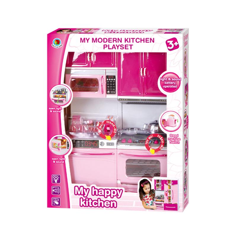 

Игровой набор Кухня для детей Игрушка для ролевых игр Набор кухонной посуды для малышей Готовка A