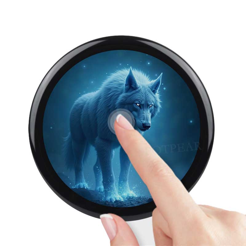 Waveshare ESP32-S3 1.46inch Round Touch LCD DeepSeek AI Voice Chat Display QMI8658 / MIC / / MP3 Audio For Arduino For XiaoZhi