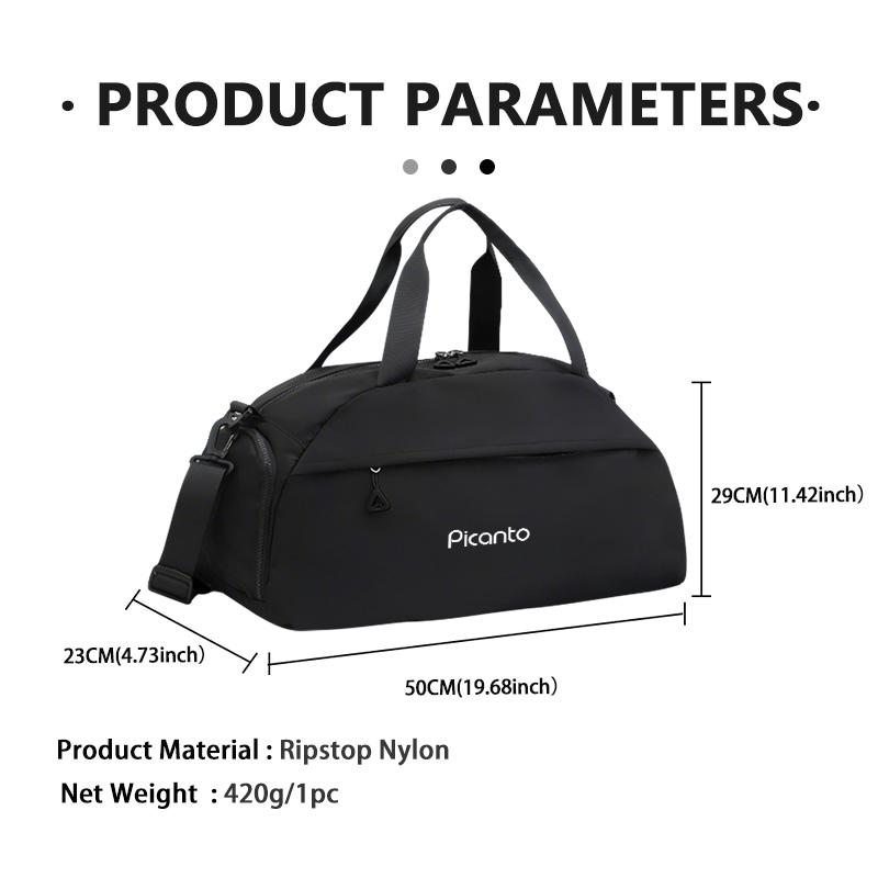 AANU1 Car Logo Sports Fitness Large Capacity Portable Storage Bag For KIA Picanto Stonic Venga Sorento Forte