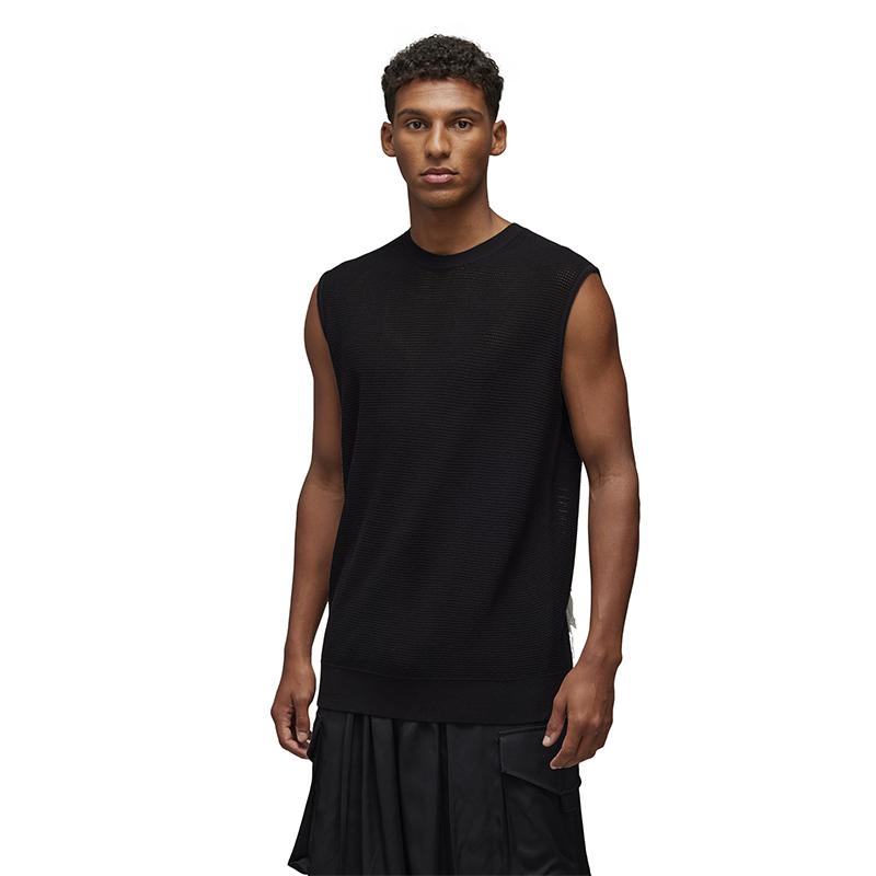 

Y-3 Gfx Knit Vest Unisex Vests Black JN4874 M