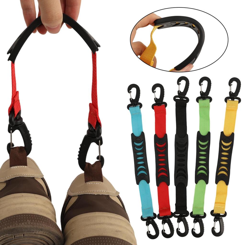 Portable Roller Skate Shoe Lifter Ski Boot Strap Inline Skate Straps Ice Skates Carrying Straps Winter Skiing Accessorie