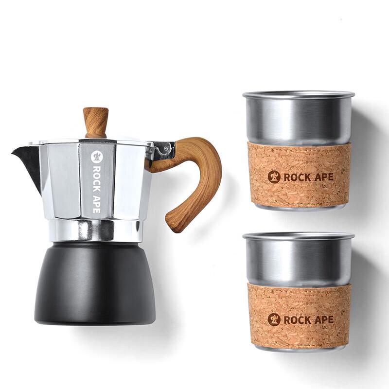 Locke Gorilla Pour-Over & Moka Coffee Pot Set
