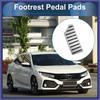 Footrest Pedal Pads Foot Rest Dead Pedal Pad Cover for Honda Civic 16-24