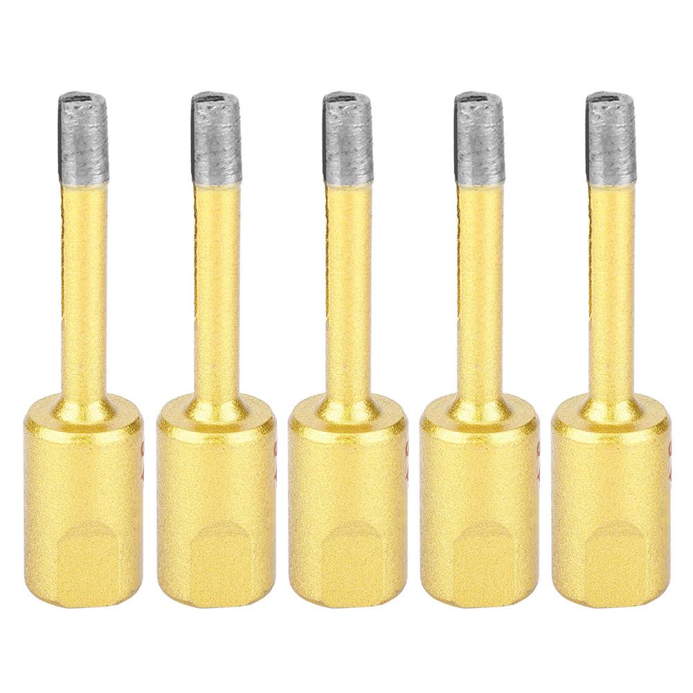 

5 Pcs Drill Bit Opener Angle Grinder Hole Saw Cutting Tool for Marble Glass Ceramic