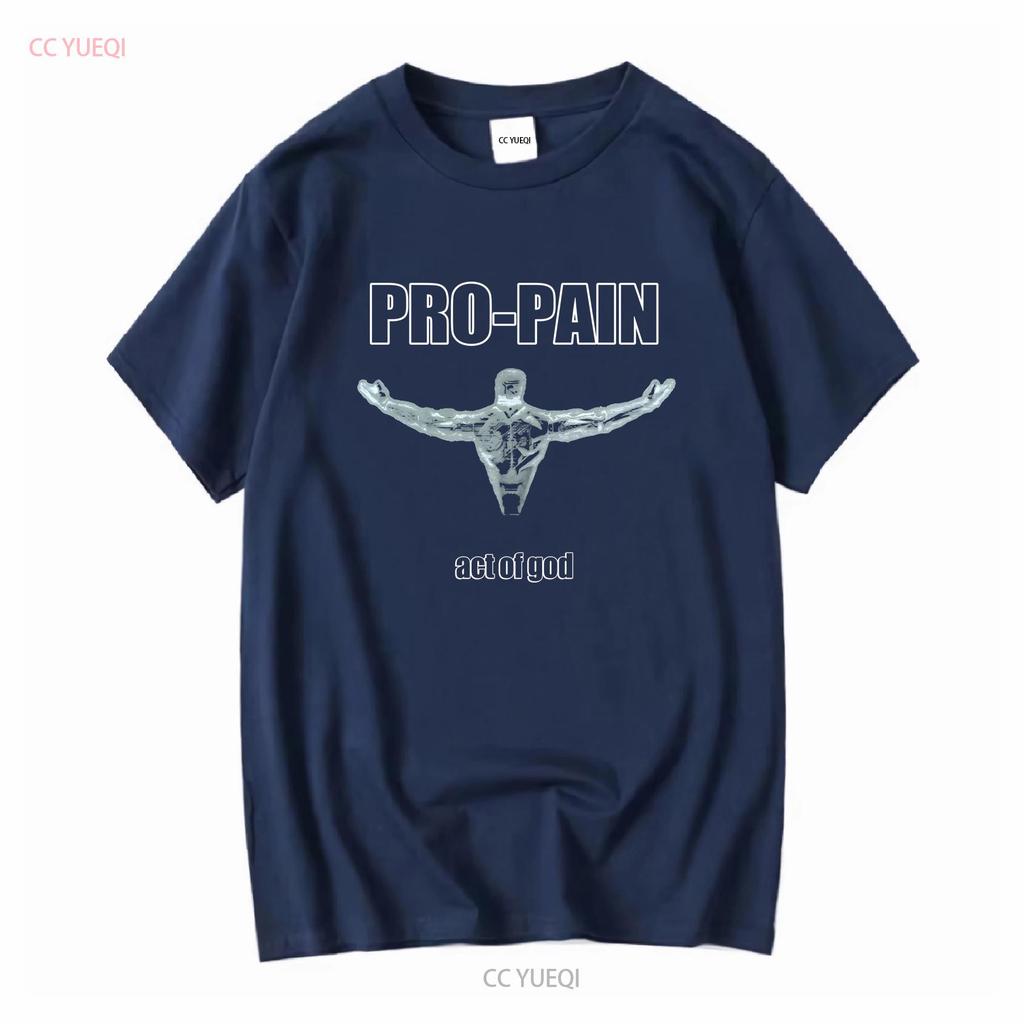 Vintage Pro Pain Band T Shirt Size XL Act of God US Tour 1999 Metal Music Rare Long or Short Sleeves Vintage Washed Homme
