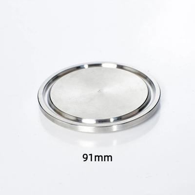 1,5" 2" 3" 4" 6" Tri Clamp TC Blindlock Rostfritt Stål Snabböppnande Sanitär Ändlock Rostskyddad Snabbinstallation Blindskiva