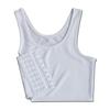 Girls Men Undershirt Breast Binders Chest Tank Top Slim Slim Flat Hook Waistcoat