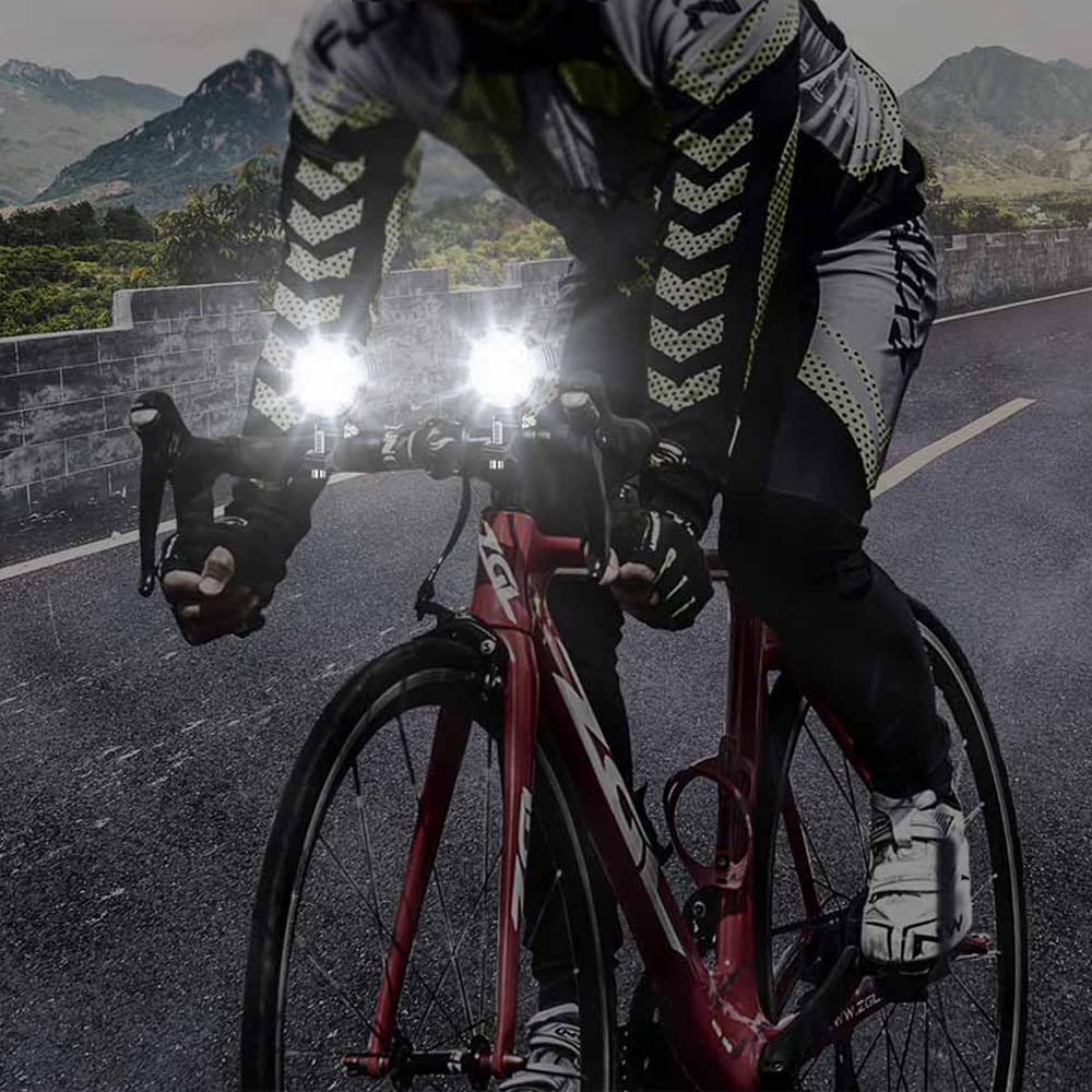 40W Motorcycle Fog Adjustable LED Auxiliary Work High Long Shock Universal for Electric Bicycles and Narrow Set of 2 X-STYLE Lights, Small, Angle,