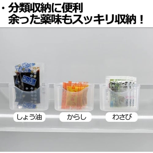 2-Piece Mini Refrigerator Pocket, Refrigerator Storage Case, Small Item Organizer, Box, Rack, Classifier, Condiment Organizer, Stationery Organizer, S