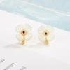 Lucky Hetian Jade Retro Stud Earrings for Women - Niche Design 2022