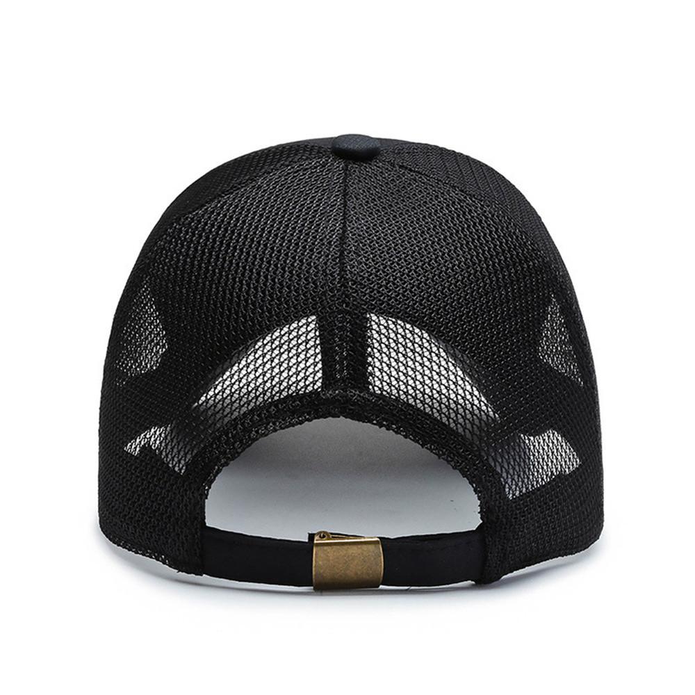 Unisex Fashion Solid Color Duck Tongue Hat Woman Man Outdoor Leisure Sports Baseball Cap Breathable Mesh Sunshade Hat