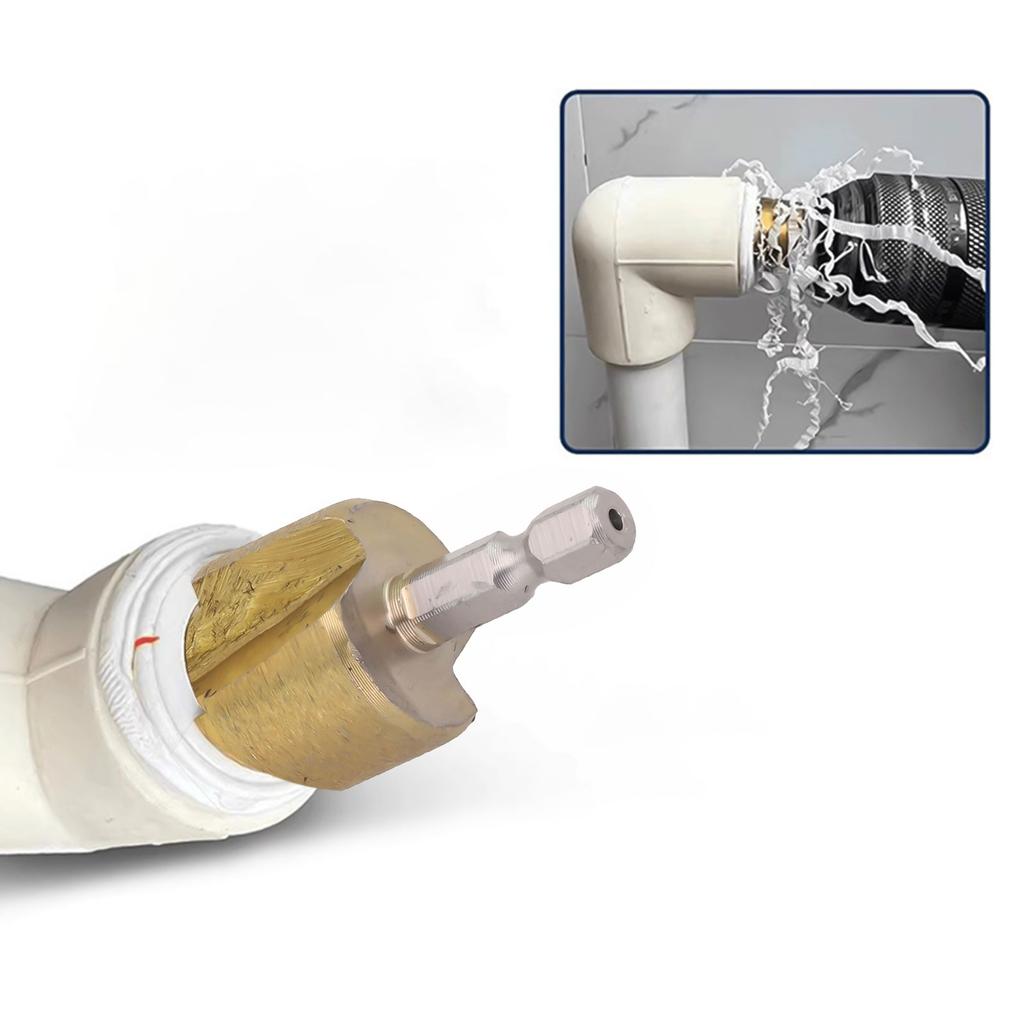 Electric Drill Punch Hexagonal Shank Drill Bit Easy To Disassemble 61x6.35x22mm Stable Clamping Model #20 #25 #32