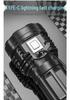 Multifunctional Rechargeable Nine-Core Long-Range Outdoor Flashlight