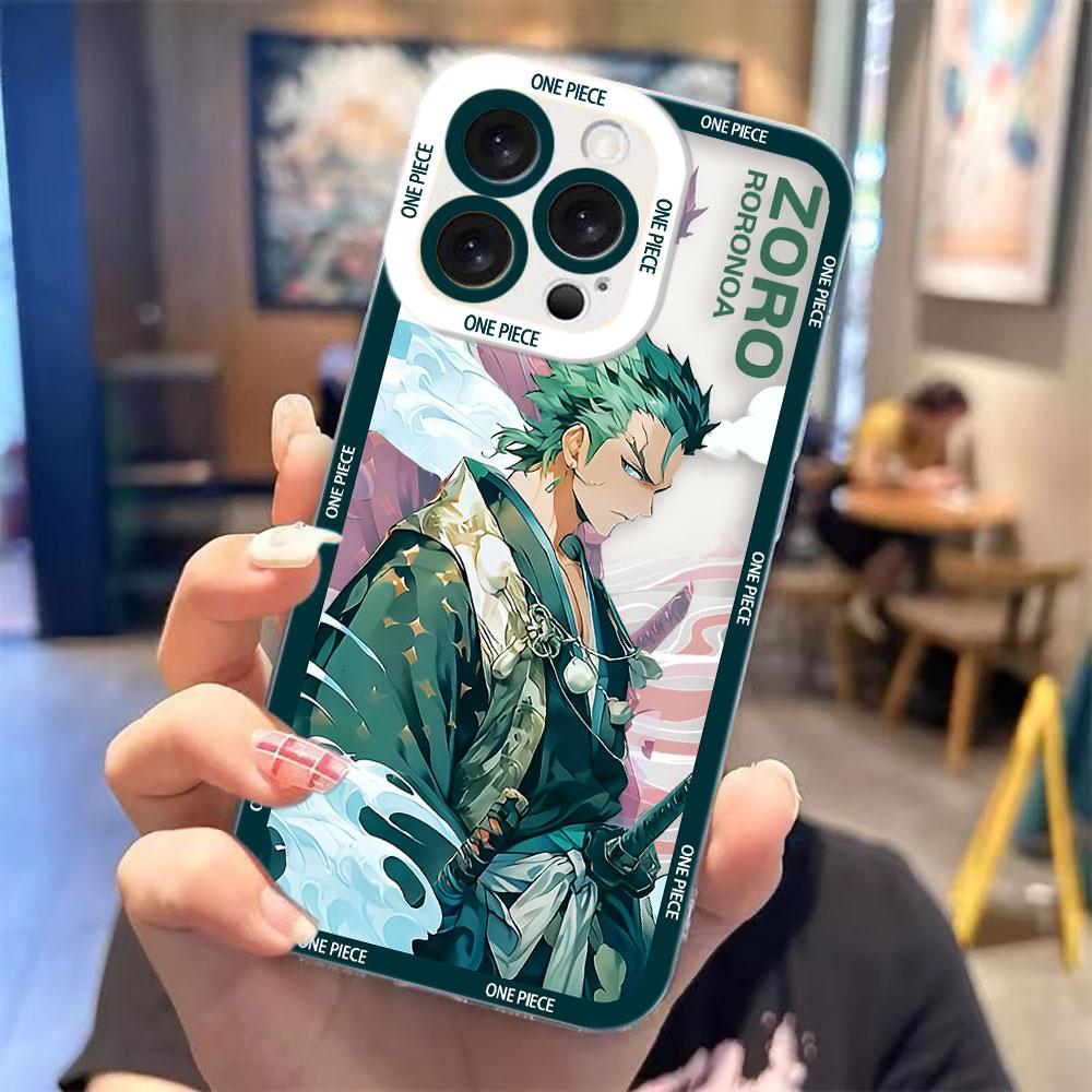 

Roronoa Zoro One P-Piece Clear Phone Case For Samsung A03S A03 A04 A05 A05S A06 A7 A11 A12 A13 A14 A15 A16 NOTE 10 20 ULTRA Case Samsung NOTE10PLUS