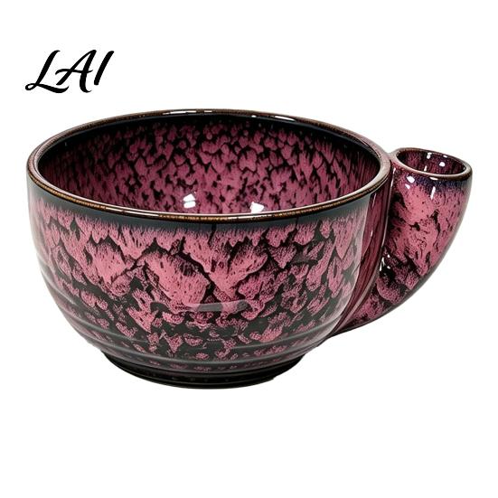 Practical Kitchen Prep Gadget Ceramic Berry Swirl Bowl Auto Fruit Washing Vegetable Drainage Bowl for Strawberries Colander with Drain Holes Produce