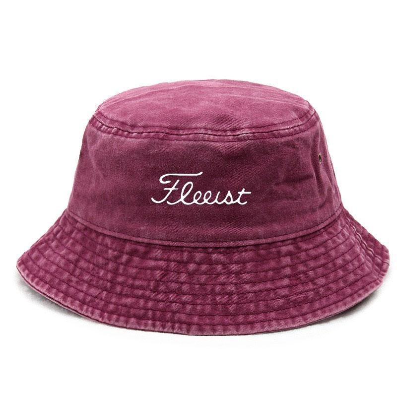 Vintage Washed Bucket Hat Fish Logo Sun Protection Outdoor Casual Hat for Men Women Bucket Hats розы красного