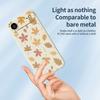 For iPhone 17 Air Case Leaves Pattern Printing Straight Edge TPU Phone Back Cover
