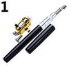 Mini Outdoor Pocket Fish Pen Shape Fishing Rod Aluminum Alloy Fishing Pole