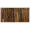 Headboard Multicolored 160 cm Solid Reclaimed Wood