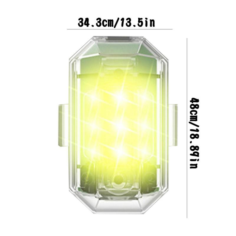 Світлодіодні світлодіодні стробоскопи для мотоциклів для нічних польотів Ліхтарі безпілотників Попереджувальна лампа проти зіткнення Сигнал польоту Миготливий попереджувальний індикатор