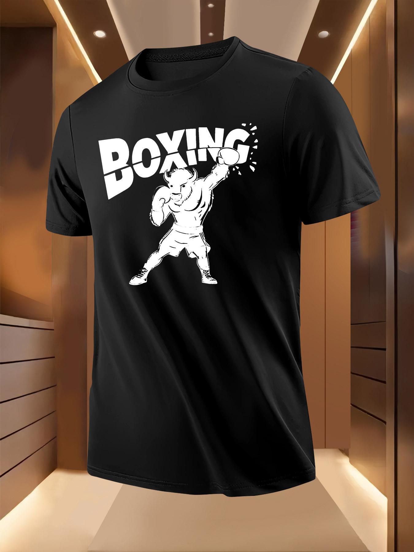 Boxing Bull Graphic Tshirt Graphic Tshirt - Lightweight B... XXL