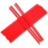 100 Pcs Long Red Spray Can Tubes Replacement Straws Plastic Extension Tool Parts Workshop Accessories Rust Remover Storage