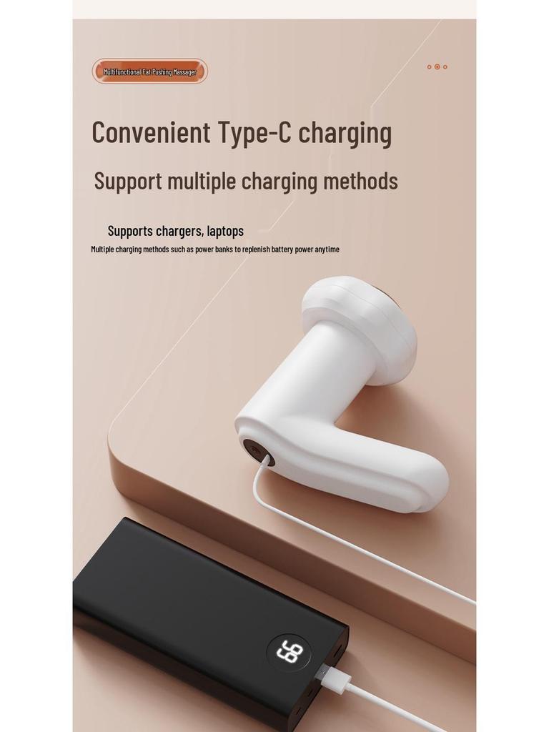 Multi-Gear Handheld Massager: Body Sculpting & Neck/ Waist Relaxation