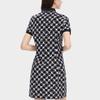Fila All Over Logo Print Casual Polo Dress Women Dresses F51W429314AZB