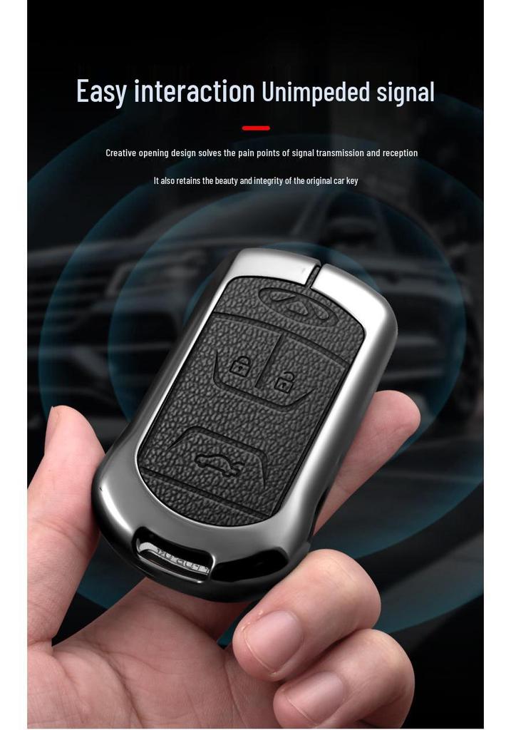Key Cover Shell for Kaiyi Xuanjie: Fits X3, Xuanjie Pro, C3, E3, V3, X5 - Modified Smart Car Accessories