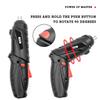 Multi-functional Electric Screwdriver & Drill Set for Household Use
