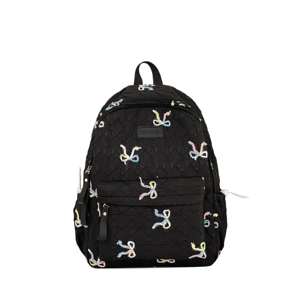 Ins Sweet Bow Less Heart Shopping Candy Color High Value Children's Small Backpack