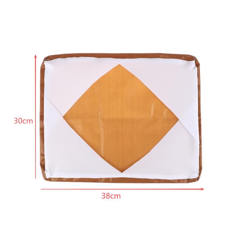 1Pc Wrap Cover For Heat Press Platen Non-Stick High Temperature Resistant Protector For Remove Residue Ink And Adhesive
