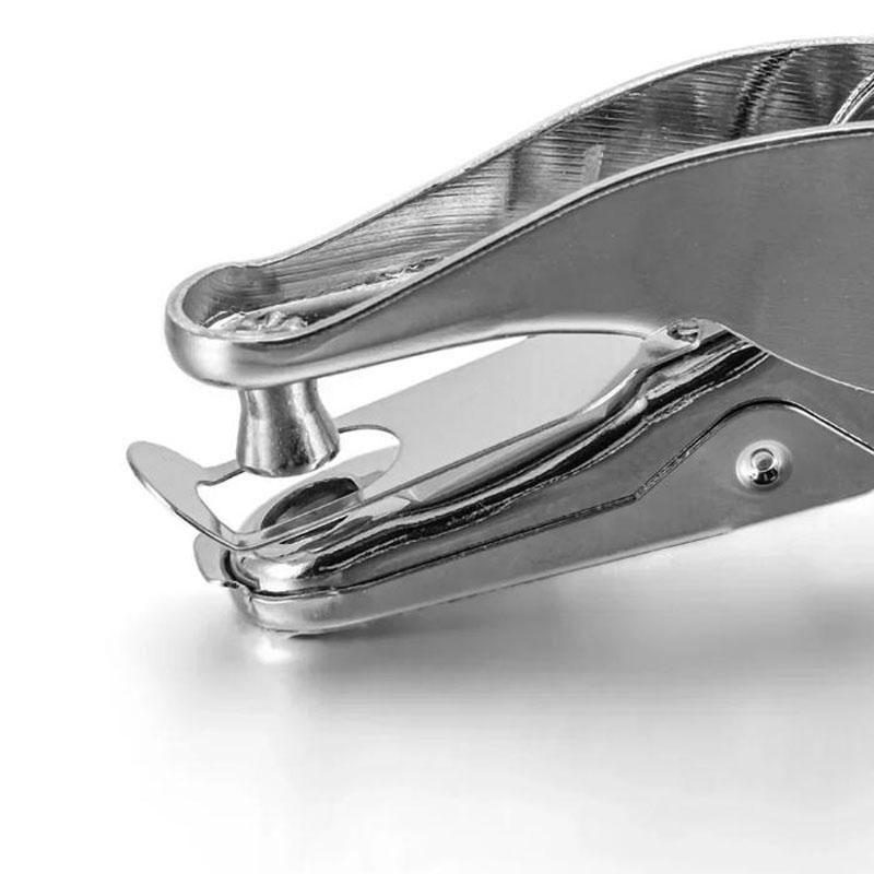 Metal 3/6mm Pore Diameter Punch Pliers Single Hole Puncher Hand Paper Scrapbooking Punches 1-8 Pages Paper Hole Puncher