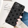 Full Screen Bow Design Sense Apple 15 Mobile Phone Case for Girls Iphone16promax Silicone Protective Case