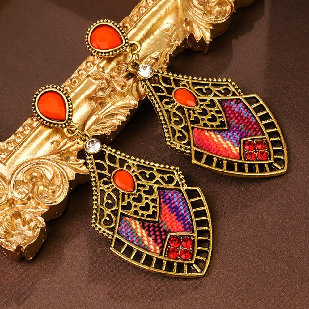 3Pcs/Set Braided Rope Indian Choker Ethnic Style Leisure Necklace Fashion Bohemian Necklace  Ladies