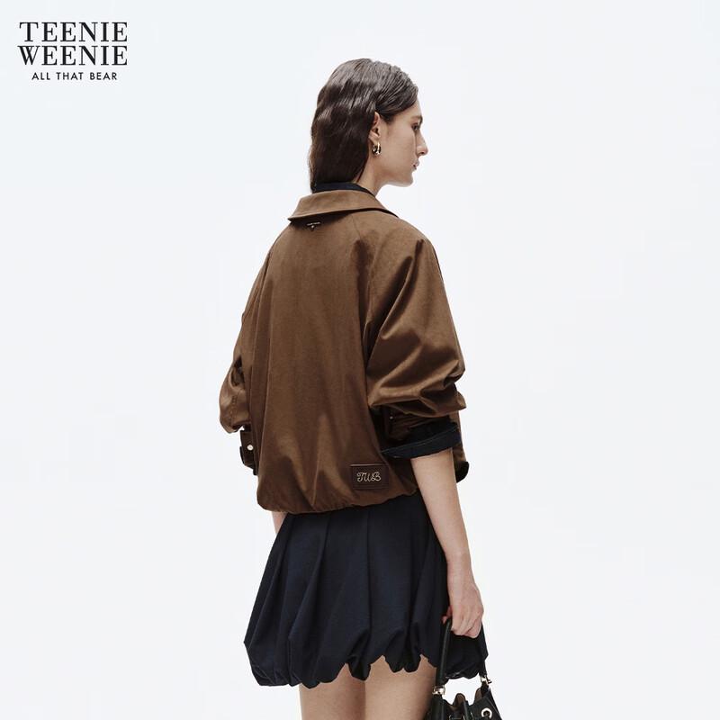 Teenie Weenie Women's Faux Leather Jacket