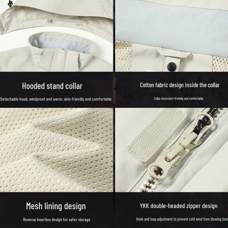 Tuluozhe Women's 3-in-1 Outdoor Jacket GHW307227L-RK23