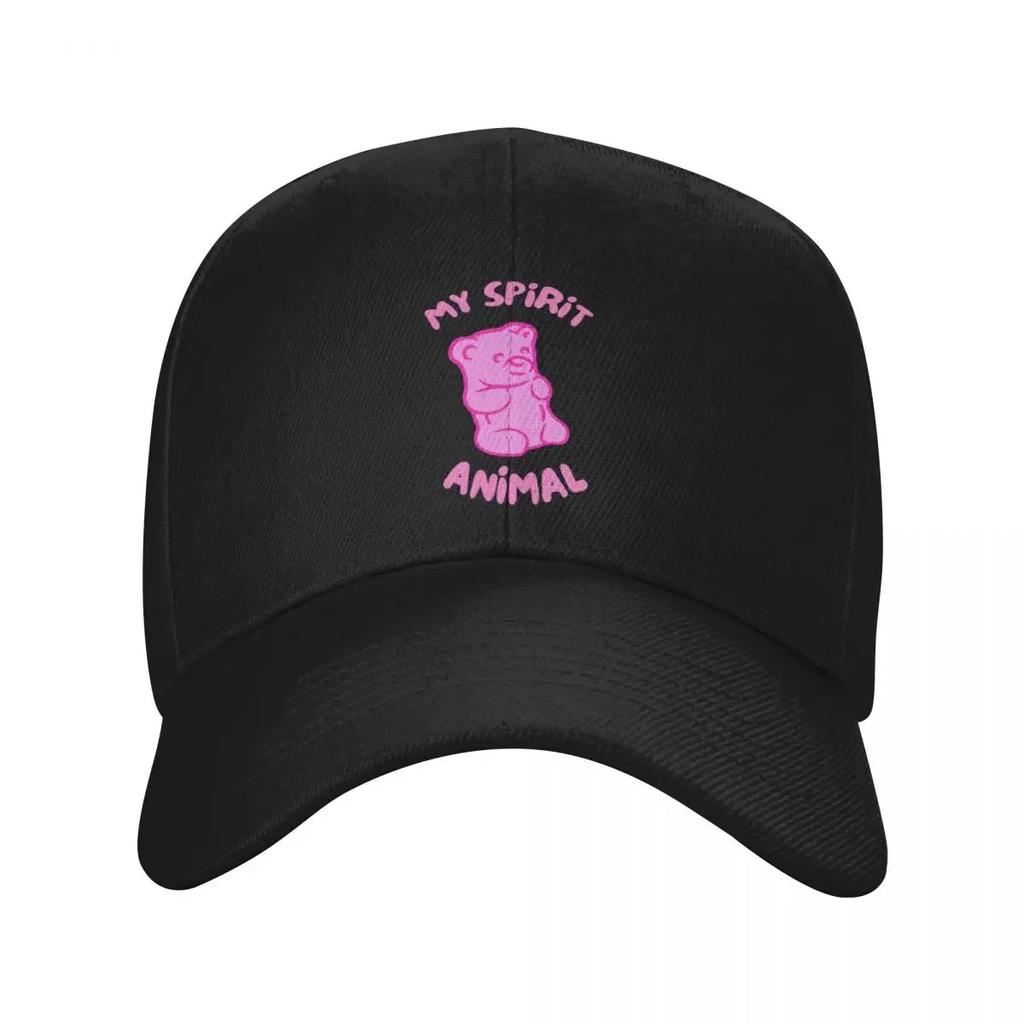 Pink Gummy Bear My Spirit Animal Funny Cute Baseball Cap Luxury Hat Winter hat Hat Baseball Cap summer Unisexs Hats Women's