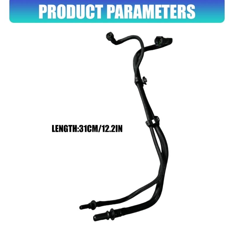 Replacement V759556880 Car Fuel Overflows Return Hose for 3008 308CC 308SW RCZ C4 Fuel Overflows Return Hose